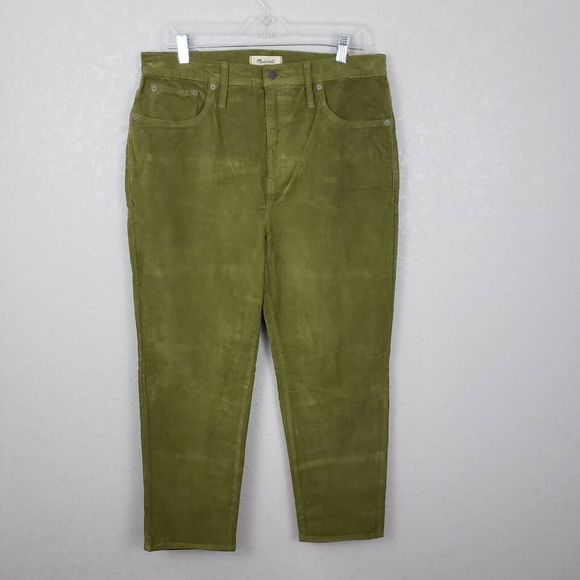 Madewell 32 classic straight leg jeans corduroys - Picture 2 of 8